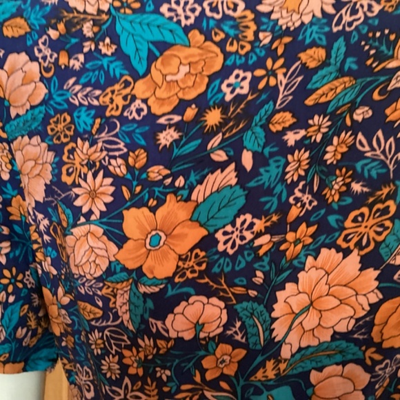 NWT Boho Floral Print Dress - Picture 6 of 7